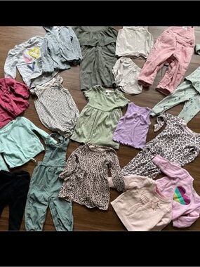 18 month girl lot - Mixed Baby Girls Clothing Lot